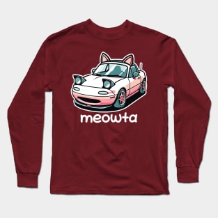 Cute Miata Cat Edition Long Sleeve T-Shirt